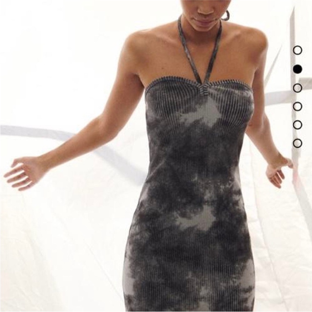 Zara tie dye midi dress